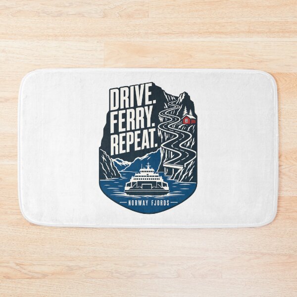 Item preview, Drive Ferry Repeat Norway designed and sold by pirminio.