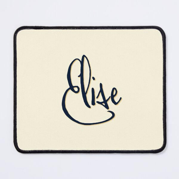 Item preview, ELISE personalized type design designed and sold by CharlottePlaceArt.