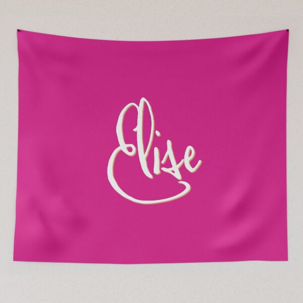 Item preview, ELISE personalized type design designed and sold by CharlottePlaceArt.