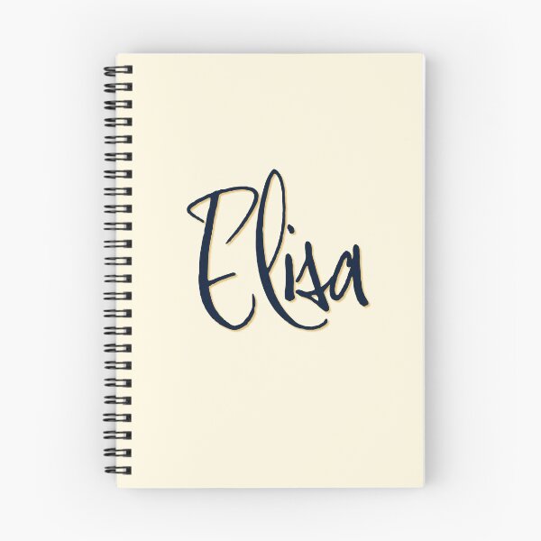 Item preview, ELISA personalized type design designed and sold by CharlottePlaceArt.