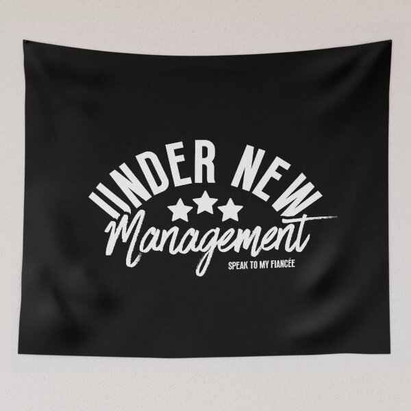 Item preview, Under New Management Fiance Groom Gift designed and sold by Dondonmart.