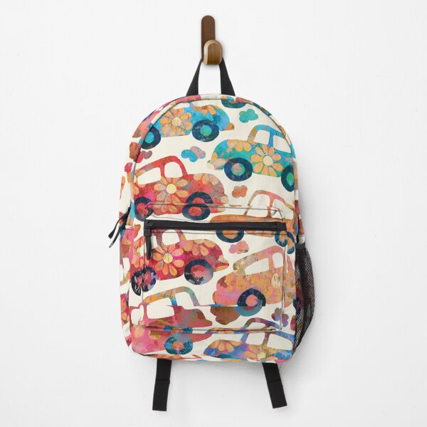 Item preview, Rustic Rusty Vintage Cars with Whimsical Flowers designed and sold by Karin Taylor.