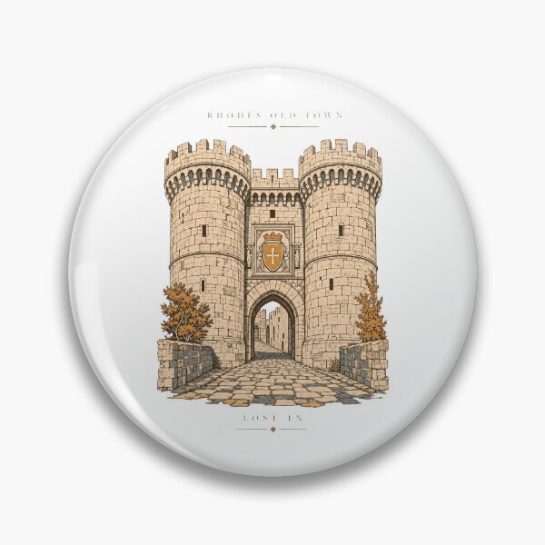 Item preview, Rhodes Old Town souvenir designed and sold by pirminio.