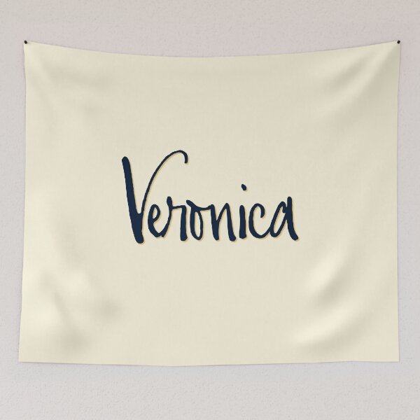 Item preview, VERONICA personalized type design designed and sold by CharlottePlaceArt.