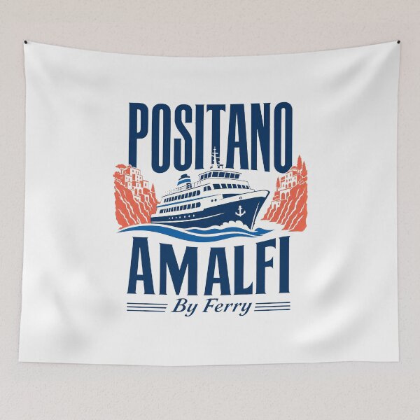 Item preview, Positano Amalfi by ferry designed and sold by pirminio.