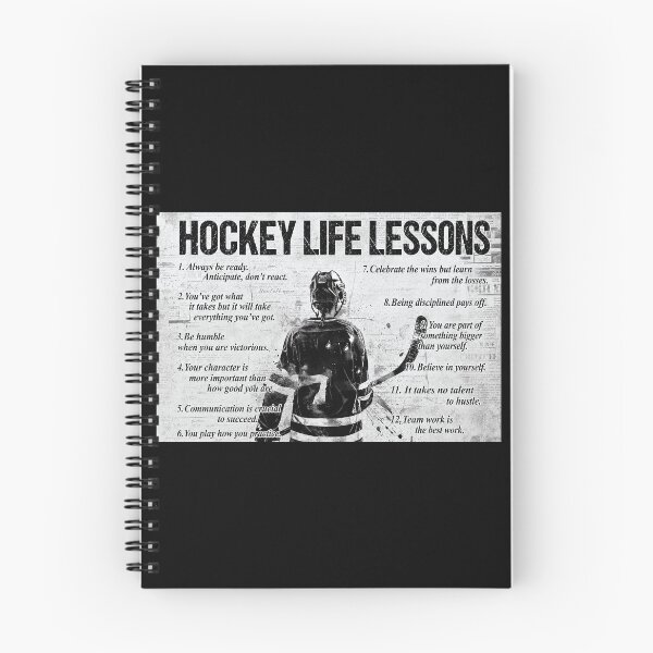 Item preview, Hockey Life Lessons Gift For Daughter Sister , Hockey posters for Girls room, Hockey Poster for Bedroom Bathroom Living Room designed and sold by MorningJoco.