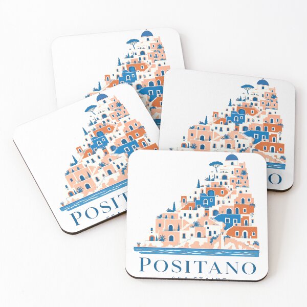 Item preview, Positano Amalfi Coast Sea Steps designed and sold by pirminio.