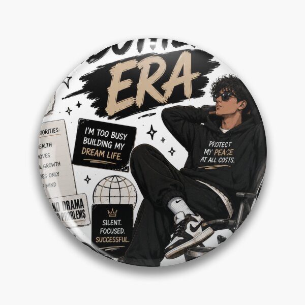 Item preview, Unbothered Era | Protect My Peace Gen Z Aesthetic Sticker designed and sold by Ananyamalik12.