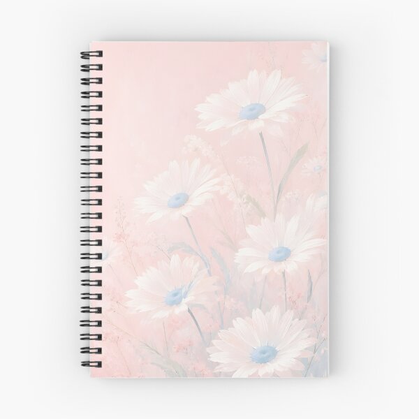Item preview, Delicate Pastel Daisy Bouquet in Soft Pink and Blue  designed and sold by ChubbyGoong.