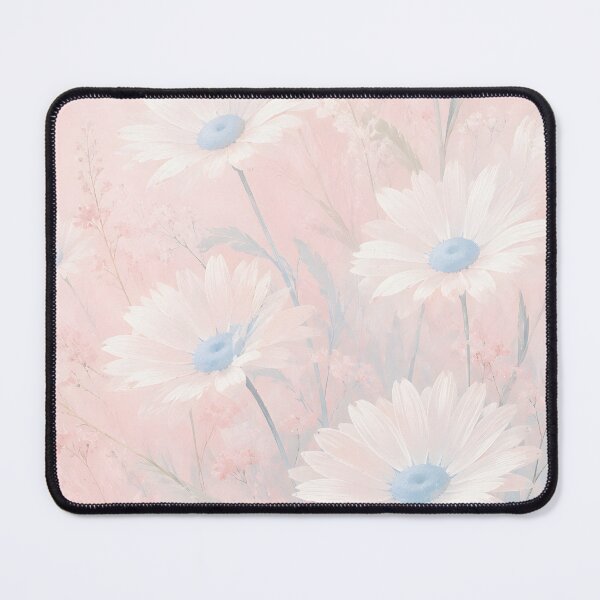 Item preview, Delicate Pastel Daisy Bouquet in Soft Pink and Blue  designed and sold by ChubbyGoong.