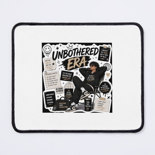 Item preview, Unbothered Era | Protect My Peace Gen Z Aesthetic Sticker designed and sold by Ananyamalik12.