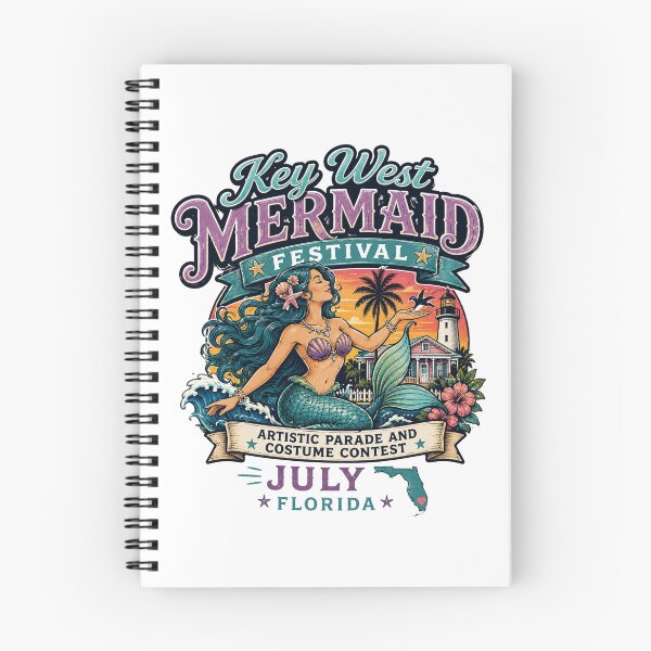 Item preview, Key West Mermaid Festival Florida designed and sold by Combat Skies.