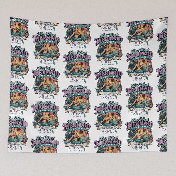 Item preview, Key West Mermaid Festival Florida designed and sold by Combat Skies.