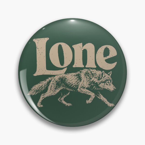Item preview, Lone Wolf Vintage Retro Wildlife designed and sold by the-TeeSpark.