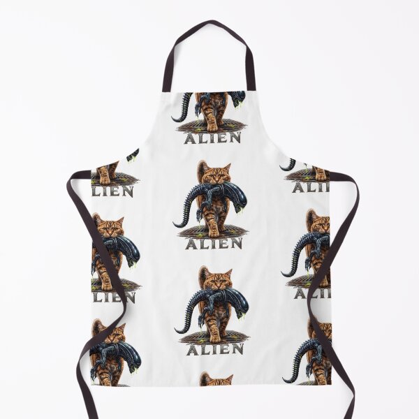 Item preview, Alien The Short Version Cat Shirt – Sci-Fi Horror Parody Graphic Tee - Cat Carrying a Xenomorph – Funny Alien Sci-Fi Parody Pet Art designed and sold by RaresS.