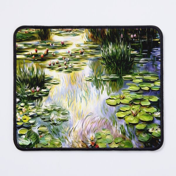 Item preview, Water Lilies: Impression of Reflections & Blossoming Surfaces (1919-9) designed and sold by artdesignsnow.