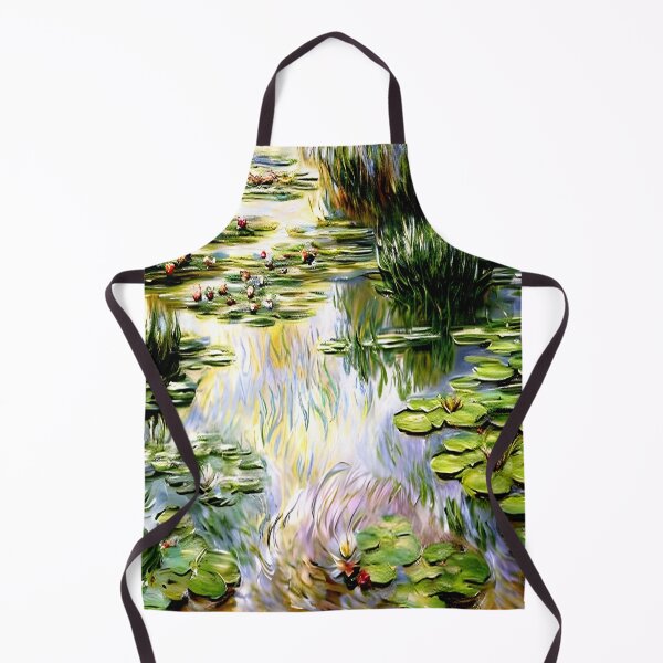 Item preview, Water Lilies: Impression of Reflections & Blossoming Surfaces (1919-9) designed and sold by artdesignsnow.