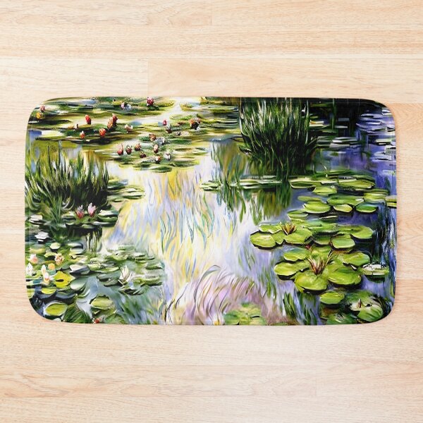 Item preview, Water Lilies: Impression of Reflections & Blossoming Surfaces (1919-9) designed and sold by artdesignsnow.