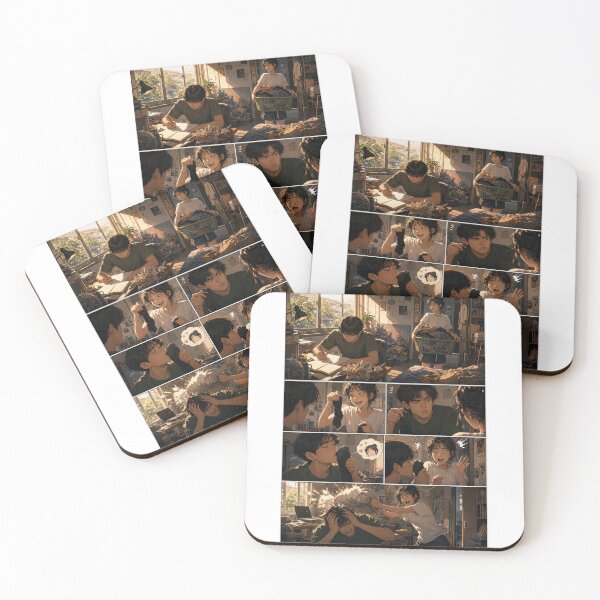 Item preview, Student Life Cozy Reading Room Comic Print designed and sold by Grafititee.