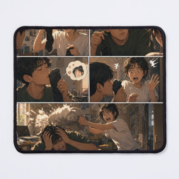 Item preview, Student Life Cozy Reading Room Comic Print designed and sold by Grafititee.