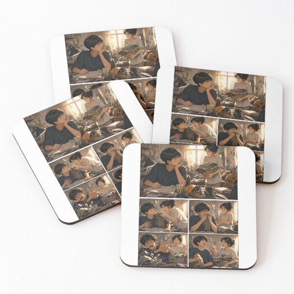 Item preview, Student Life Cozy Reading Room Comic Print designed and sold by Grafititee.