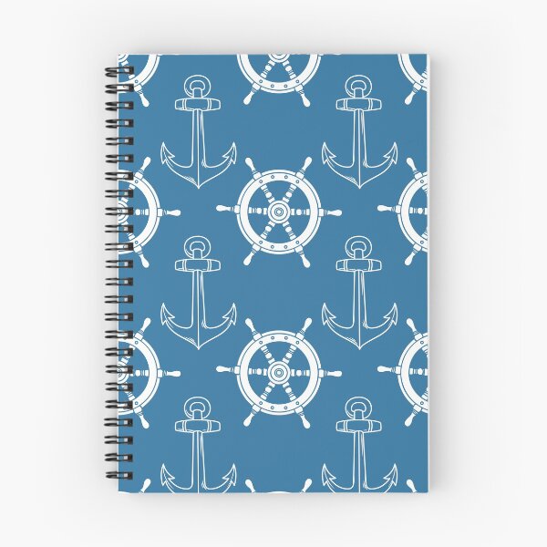 Item preview, Nautical Ship Wheel and Boat Anchor  designed and sold by lesrubadesigns.
