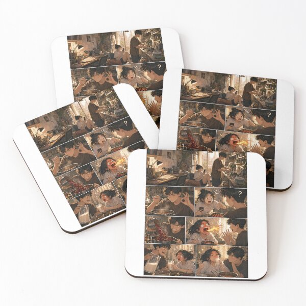 Item preview, Student Life Cozy Reading Room Comic Print designed and sold by Grafititee.