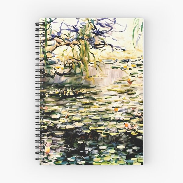 Item preview, Water Lilies: Impression of Reflections & Blossoming Surfaces (1920) designed and sold by artdesignsnow.