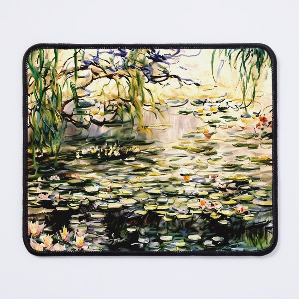 Item preview, Water Lilies: Impression of Reflections & Blossoming Surfaces (1920) designed and sold by artdesignsnow.