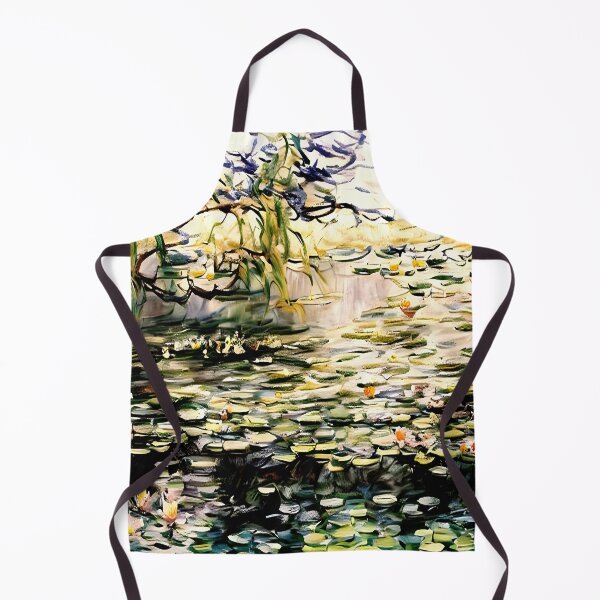 Item preview, Water Lilies: Impression of Reflections & Blossoming Surfaces (1920) designed and sold by artdesignsnow.