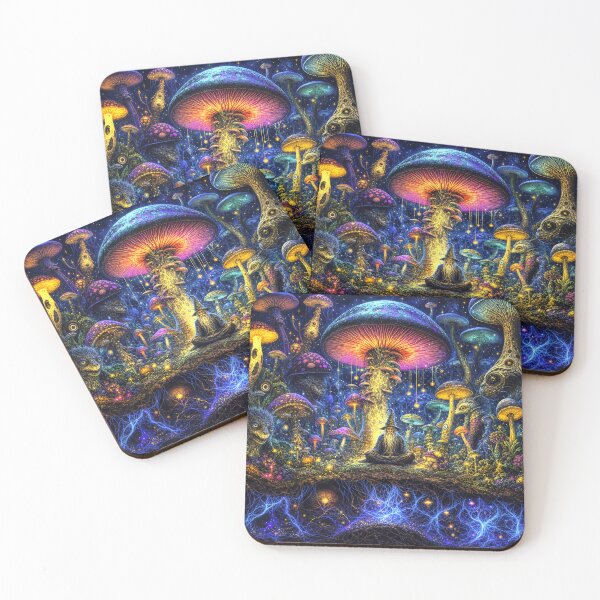 Item preview, Surreal Mushroom Forest designed and sold by Cerafus.