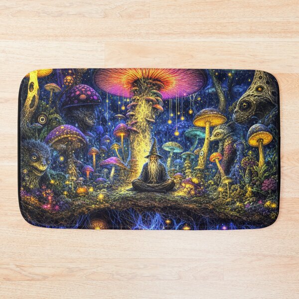 Item preview, Surreal Mushroom Forest designed and sold by Cerafus.