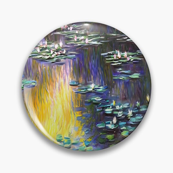 Item preview, Water Lilies: Impression of Reflections & Blossoming Surfaces (1926) designed and sold by artdesignsnow.