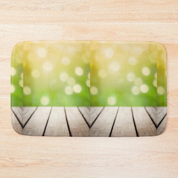 Item preview, Texture - Light Wood Planks, Natural and Bright Background with Bokeh designed and sold by Reverso-Design.