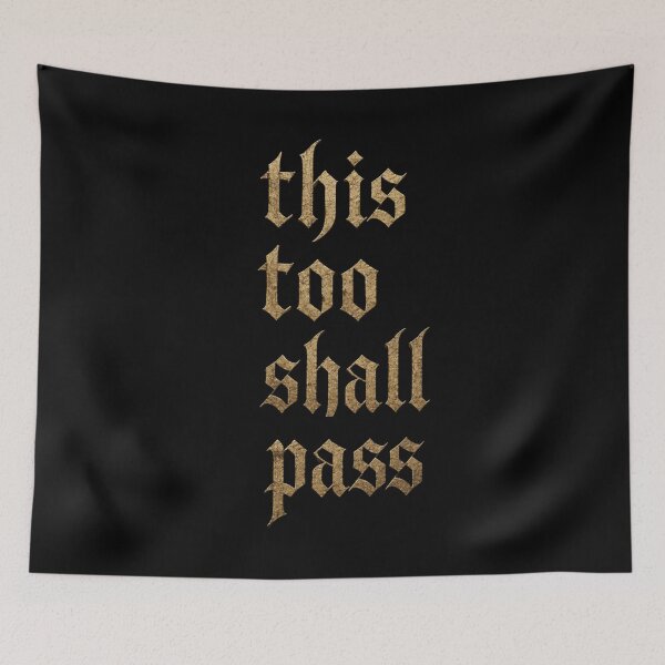Item preview, This Too Shall Pass designed and sold by Flirt-Teez.