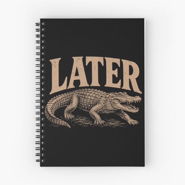 Item preview, Later Gator Vintage Retro Alligator designed and sold by the-TeeSpark.