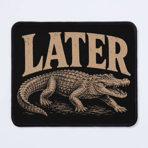 Item preview, Later Gator Vintage Retro Alligator designed and sold by the-TeeSpark.