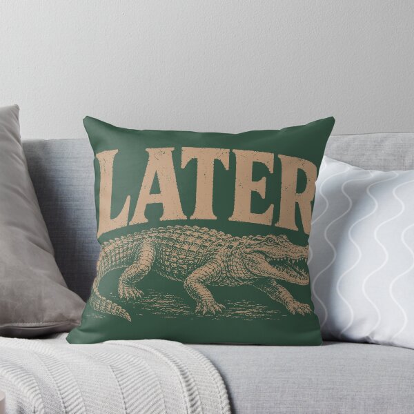 Item preview, Later Gator Vintage Retro Alligator designed and sold by the-TeeSpark.