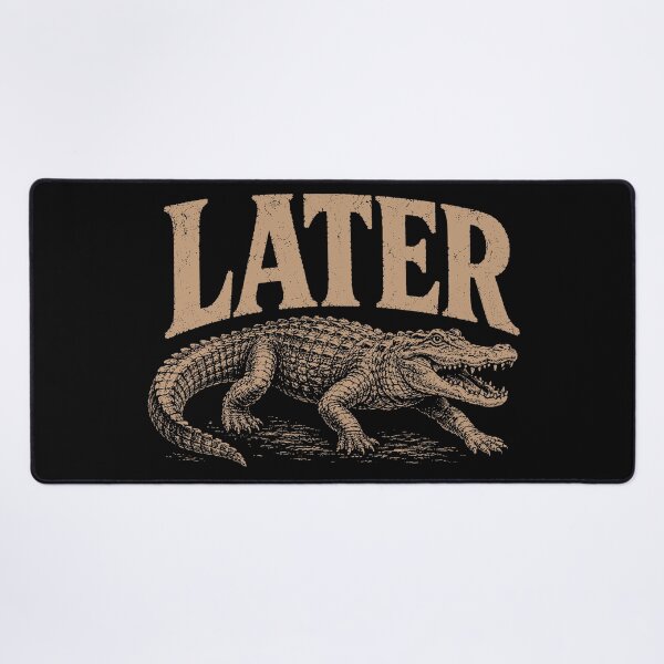 Item preview, Later Gator Vintage Retro Alligator designed and sold by the-TeeSpark.