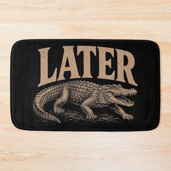 Item preview, Later Gator Vintage Retro Alligator designed and sold by the-TeeSpark.
