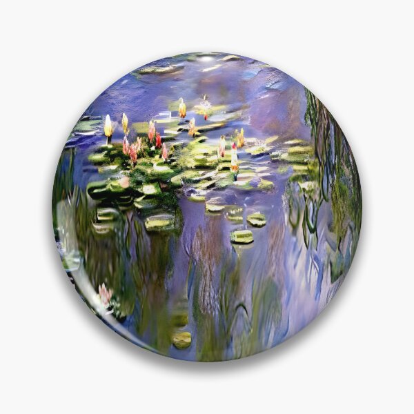 Item preview, Water Lilies: Impression of Reflections & Blossoming Surfaces (1926-1) designed and sold by artdesignsnow.
