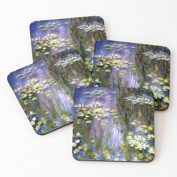 Item preview, Water Lilies: Impression of Reflections & Blossoming Surfaces (1926-1) designed and sold by artdesignsnow.