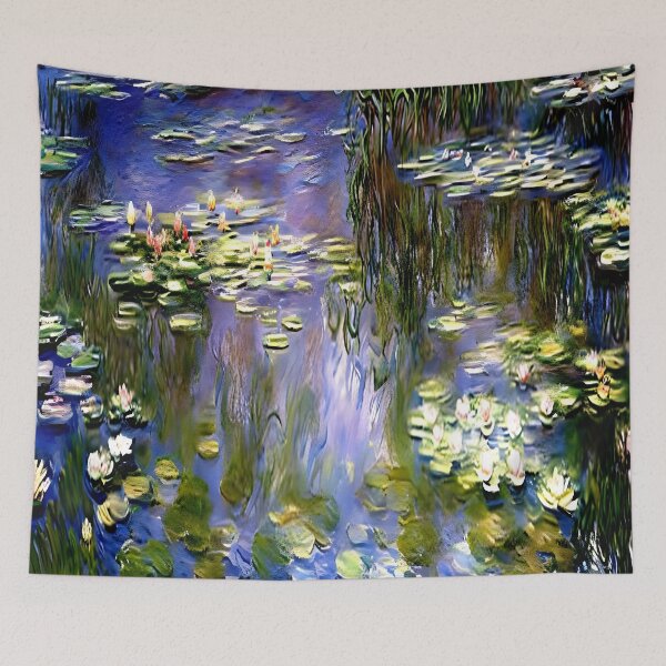 Item preview, Water Lilies: Impression of Reflections & Blossoming Surfaces (1926-1) designed and sold by artdesignsnow.