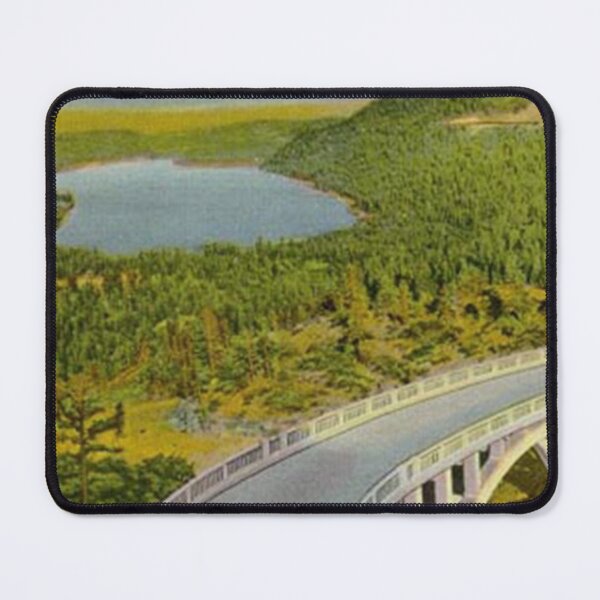 Artikelvorschau, Historische Postkarte vom Donner Pass – Donner Memorial Bridge und Donner Lake entworfen und verkauft von GhostlyWorld.