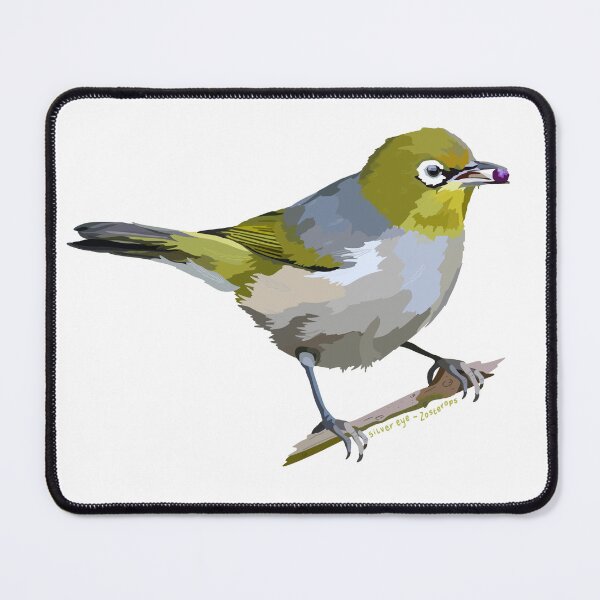 Item preview, Silvereye bird designed and sold by luvlittlethings.