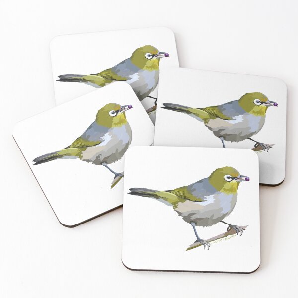 Item preview, Silvereye bird designed and sold by Nipaluna Portraits.