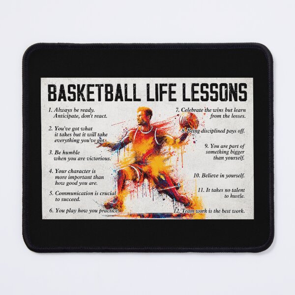 Item preview, Basketball Life Lessons For Dad, Basketball Life Lessons For Boys, Basketball Life Lessons Wall Decor  designed and sold by Susanspy007.
