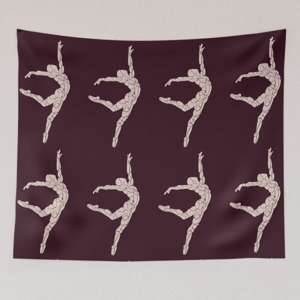 Item preview, Marbled Dancer No.15 * Jump, Marble Look, Ballet Art designed and sold by danceink.