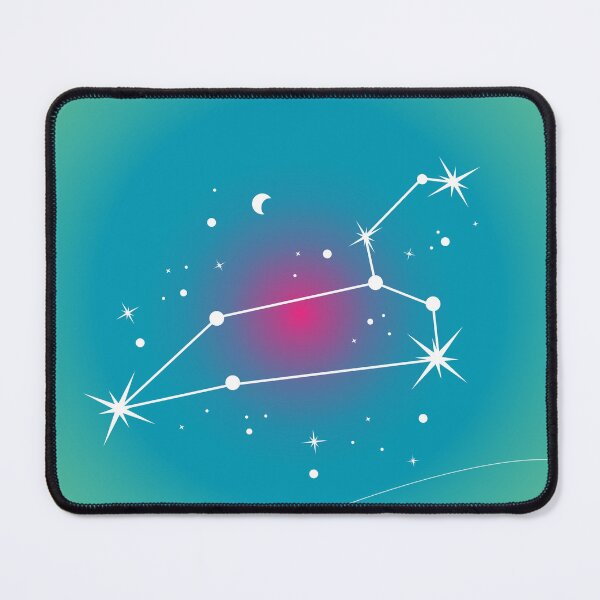 Item preview, Leo Zodiac Constellation Spiritual Aura Gradient Astrology designed and sold by FaizArtShop.