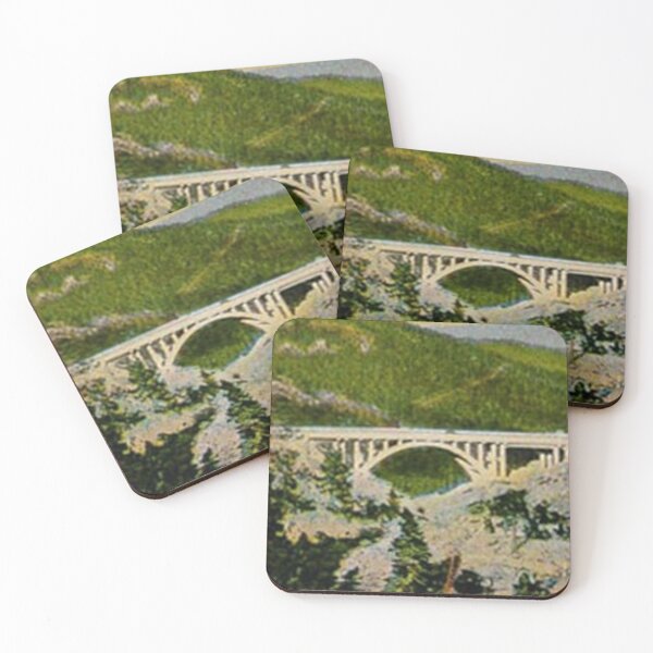 Item preview, Donner Pass Vintage Postcard – Donner Memorial Bridge designed and sold by GhostlyWorld.